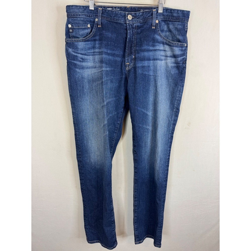 AG Adriano Goldschmied Everett Slim Straight Jeans 38x34 Japanese Fabric